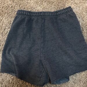 Dark Gray Casual Shorts